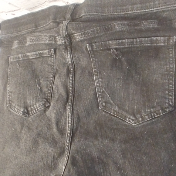Torrid Bombshell Skinny Destroyed Black Jeans 20R - Picture 15 of 16